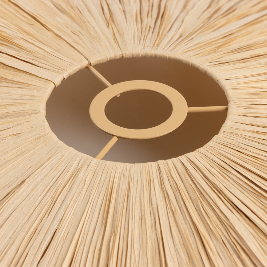 Brilagi - LED-riippuvalaisin narulla CERIA BOHO 1xE27/40W/230V Ø 60 cm, rafia