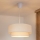 Brilagi - LED-riippuvalaisin vaijerilla BOHO ECO 1xE27/10W/230V Ø 40 cm kermanvärinen