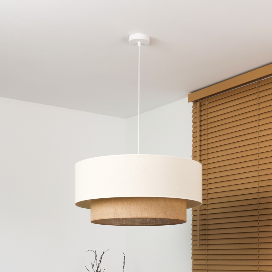 Brilagi - LED-riippuvalaisin vaijerilla, Boho-tyyli, 3xE27/15W/230V, halkaisija 60 cm