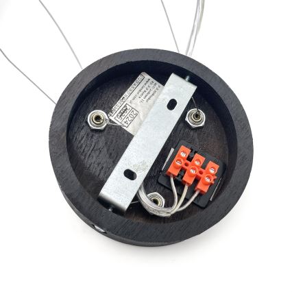 Brilagi - LED-riippuvalaisin vaijerilla CARVALHO SMOKEY 3xE27/60W/230V tammi, halkaisija 47,5 cm