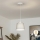 Brilagi - LED-riippuvalaisin vaijerilla CERIA 1xE27/40W/230V Ø 20,5 cm harmaa