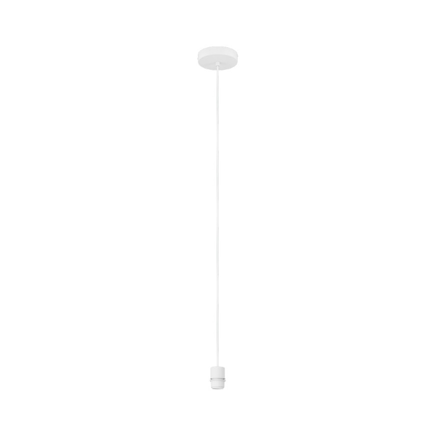 BRILAGI - LED-riippuvalaisin vaijerilla CERIA BOHO 1xE27/40W/230V halkaisija 70 cm valkoinen/ruskea