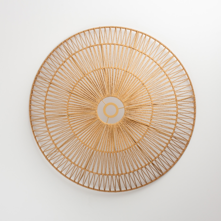 Brilagi - LED-riippuvalaisin vaijerilla CERIA BOHO 1xE27/40W/230V Ø 70 cm ruskea