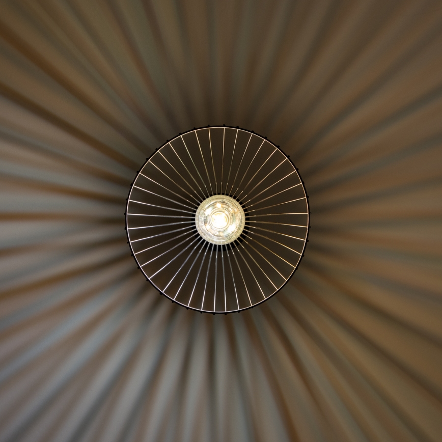 Brilagi - LED-riippuvalaisin vaijerilla CERIA WIRE 1xE27/40W/230V halkaisija 30 cm musta