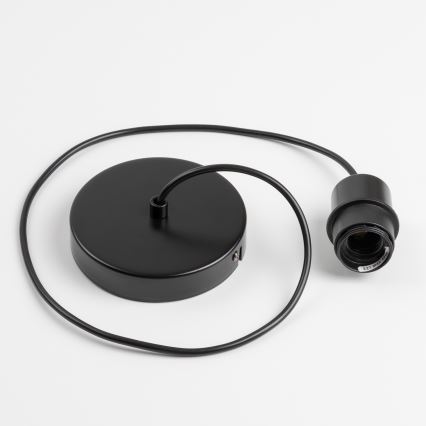 Brilagi - LED-riippuvalaisin vaijerilla CERIA WIRE 1xE27/40W/230V halkaisija 30 cm musta