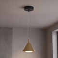 BRILAGI - LED Riippuvalaisin vaijerilla CONE SINGLE 1xGX53/15W/230V kultainen