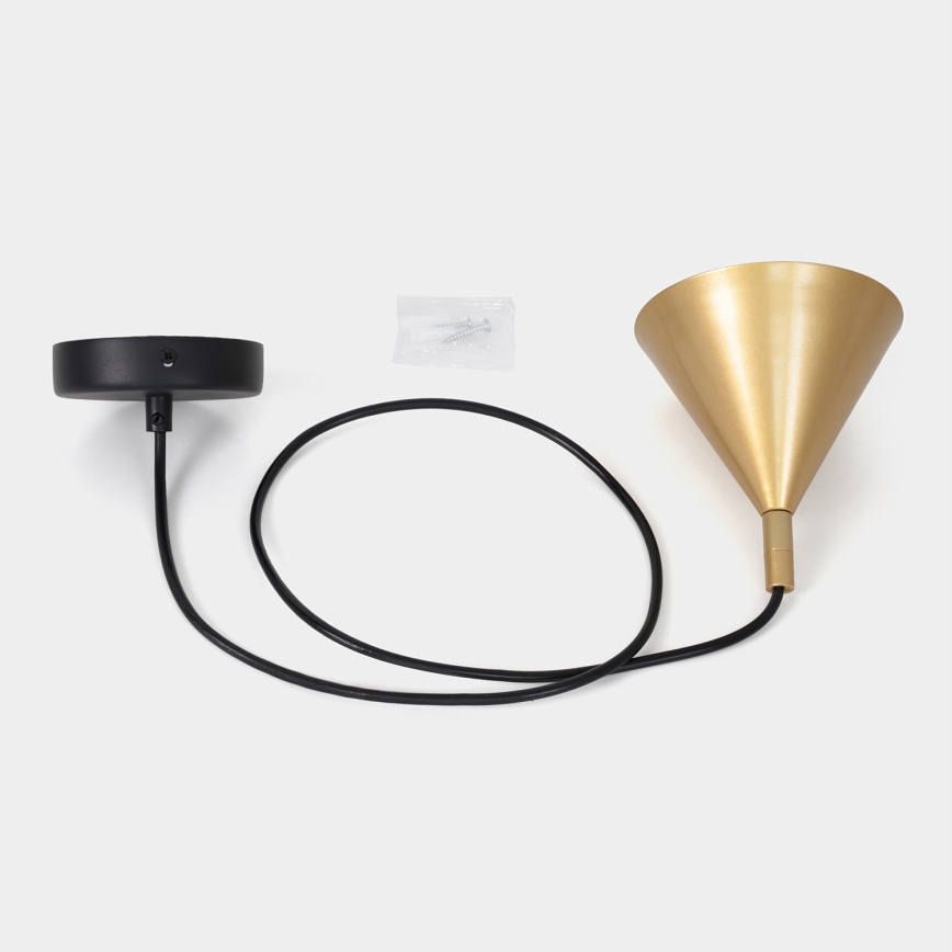 BRILAGI - LED Riippuvalaisin vaijerilla CONE SINGLE 1xGX53/15W/230V kultainen