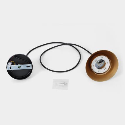 BRILAGI - LED Riippuvalaisin vaijerilla CONE SINGLE 1xGX53/15W/230V kultainen