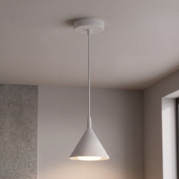 BRILAGI - LED Riippuvalaisin vaijerilla CONE SINGLE 1xGX53/15W/230V valkoinen