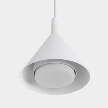 BRILAGI - LED Riippuvalaisin vaijerilla CONE SINGLE 1xGX53/15W/230V valkoinen