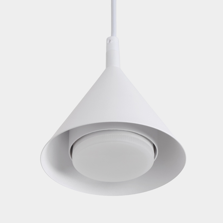 BRILAGI - LED Riippuvalaisin vaijerilla CONE SINGLE 1xGX53/15W/230V valkoinen