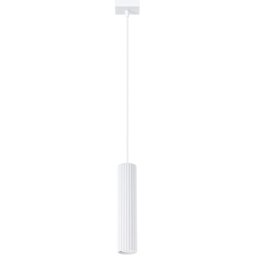 Brilagi - LED-riippuvalaisin vaijerilla CRESTO 1xGU10/10W/230V valkoinen