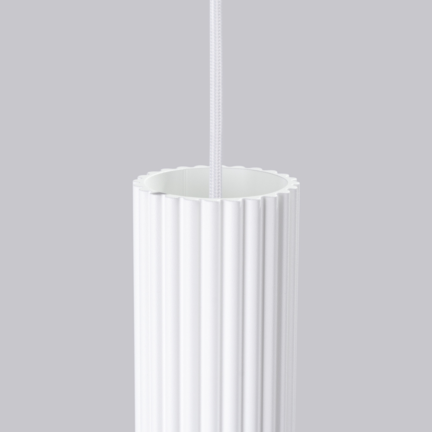 Brilagi - LED-riippuvalaisin vaijerilla CRESTO 1xGU10/10W/230V valkoinen