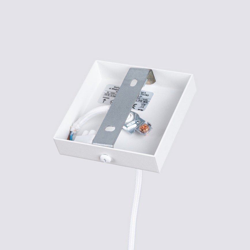 Brilagi - LED-riippuvalaisin vaijerilla CRESTO 1xGU10/10W/230V valkoinen
