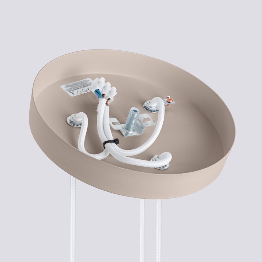 Brilagi - LED-riippuvalaisin vaijerilla CRESTO 3xGU10/10W/230V taupe