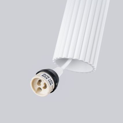 Brilagi - LED-riippuvalaisin vaijerilla CRESTO 3xGU10/10W/230V valkoinen