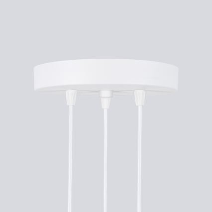 Brilagi - LED-riippuvalaisin vaijerilla CRESTO 3xGU10/10W/230V valkoinen