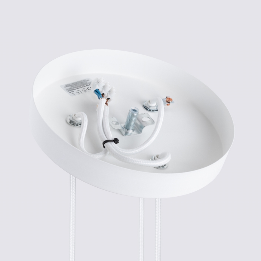 Brilagi - LED-riippuvalaisin vaijerilla CRESTO 3xGU10/10W/230V valkoinen