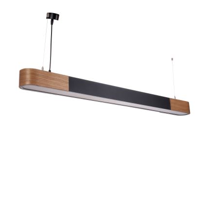 BRILAGI - LED Riippuvalaisin vaijerilla GARDALINE LED/100W/230V 120 cm tammi/musta