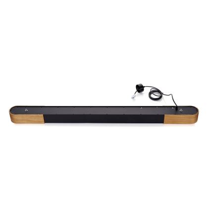 BRILAGI - LED Riippuvalaisin vaijerilla GARDALINE LED/100W/230V 120 cm tammi/musta