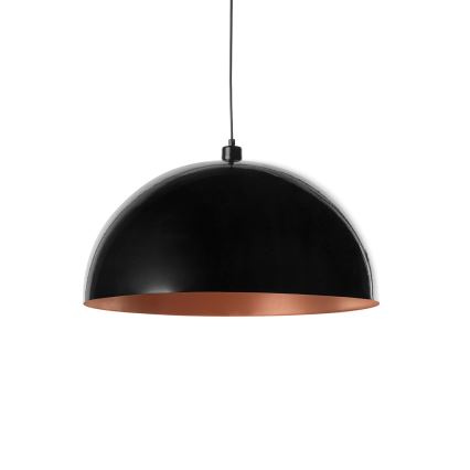 BRILAGI - LED-riippuvalaisin vaijerilla METALO 1xE27/40W/230V halkaisija 60 cm musta/kupari