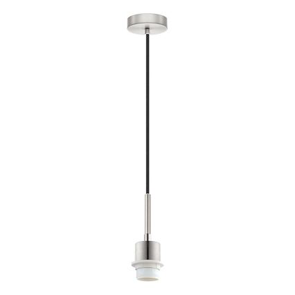 Brilagi - LED-riippuvalaisin vaijerilla NUBILA 1xE27/60W/230V halkaisija 14 cm musta/antrasiitti