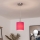 Brilagi - LED-riippuvalaisin vaijerilla NUBILA 1xE27/60W/230V halkaisija 14 cm vaaleanpunainen