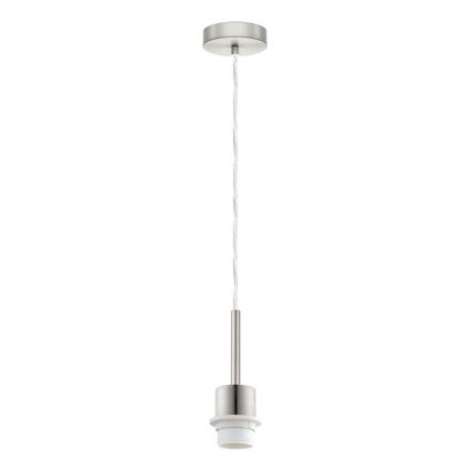 Brilagi - LED-riippuvalaisin vaijerilla NUBILA 1xE27/60W/230V halkaisija 14 cm valkoinen