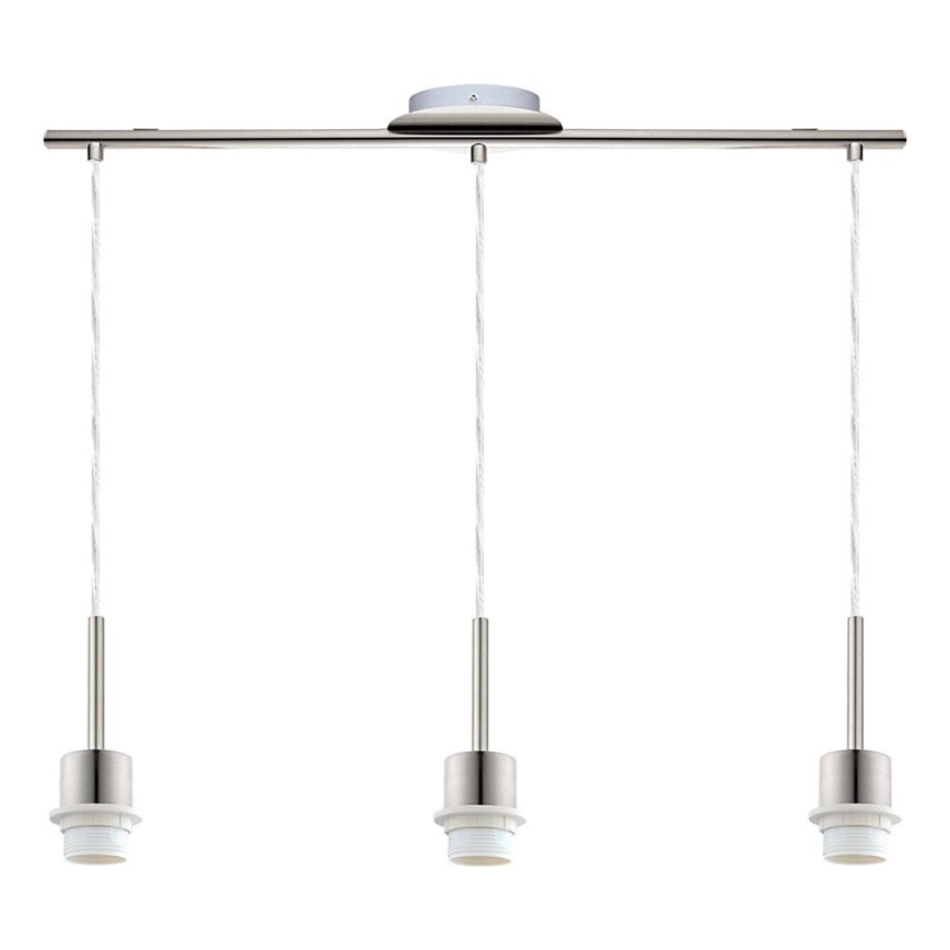 Brilagi - LED-riippuvalaisin vaijerilla NUBILA 3xE27/60W/230V violetti