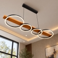 BRILAGI - LED-riippuvalaisin vaijerilla PLANK LED/35W/230V 4000K 30x100 cm puu