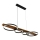 Brilagi - LED-riippuvalaisin vaijerilla PLANK LED/35W/230V 4000K 30x100 cm puu