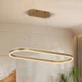 Brilagi - LED-riippuvalaisin vaijerilla PONDIE LED/44W/230V 80x30 cm kultainen