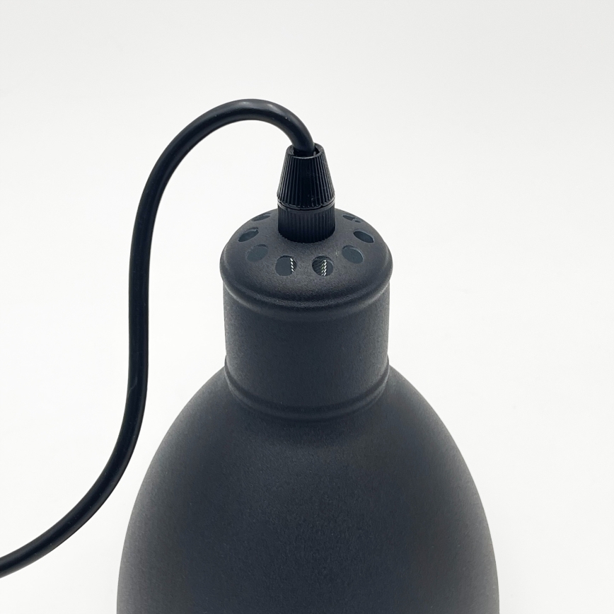 Brilagi - LED-riippuvalaisin vaijerilla RIDDY 1xE27/60W/230V musta