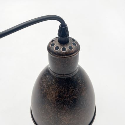 BRILAGI - LED-riippuvalaisin vaijerilla RIDDY 3xE27/60W/230V kupari/patina