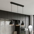 BRILAGI - LED-riippuvalaisin vaijerilla RIDDY 3xE27/60W/230V musta