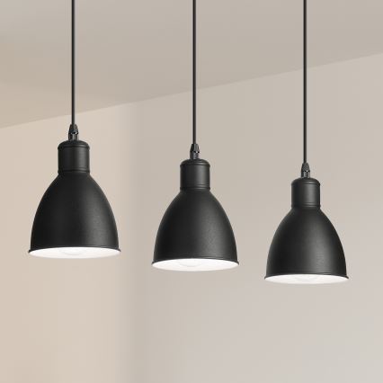 BRILAGI - LED-riippuvalaisin vaijerilla RIDDY 3xE27/60W/230V musta