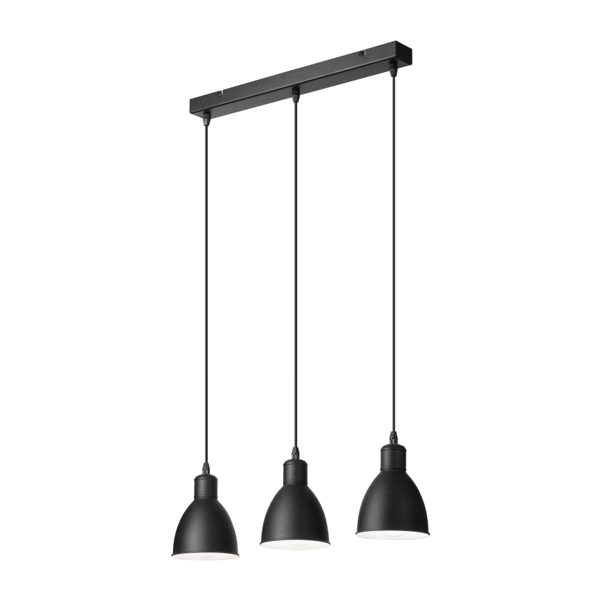 BRILAGI - LED-riippuvalaisin vaijerilla RIDDY 3xE27/60W/230V musta