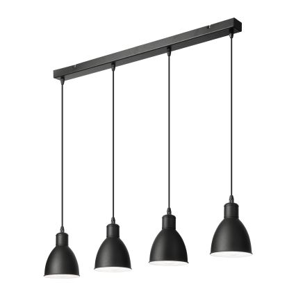 Brilagi - LED-riippuvalaisin vaijerilla RIDDY 4xE27/60W/230V musta