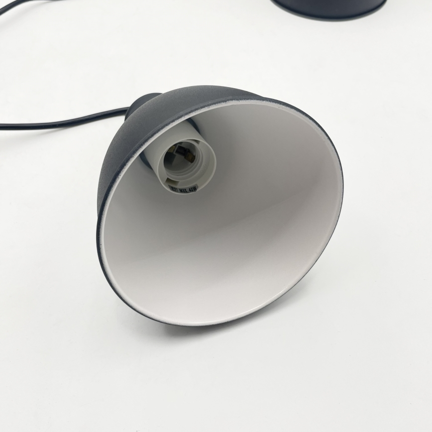 Brilagi - LED-riippuvalaisin vaijerilla RIDDY 4xE27/60W/230V musta