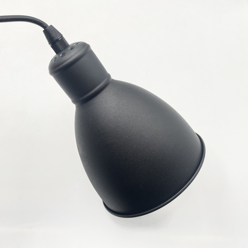 Brilagi - LED-riippuvalaisin vaijerilla RIDDY 4xE27/60W/230V musta