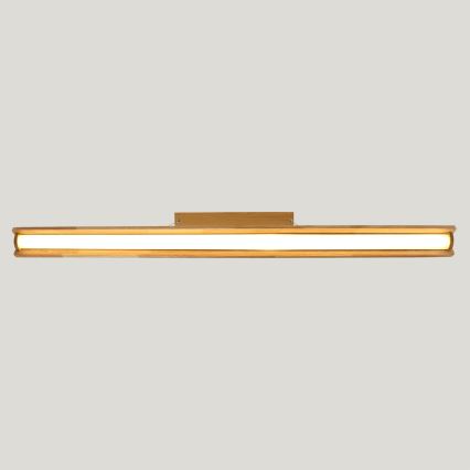 Brilagi - LED-riippuvalaisin vaijerilla UMEA WOOD LED/30W/230V 120 cm puu