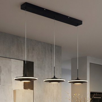 Brilagi - LED-riippuvalaisin VERANO ripustuskaapelilla 3xLED/15W/230V