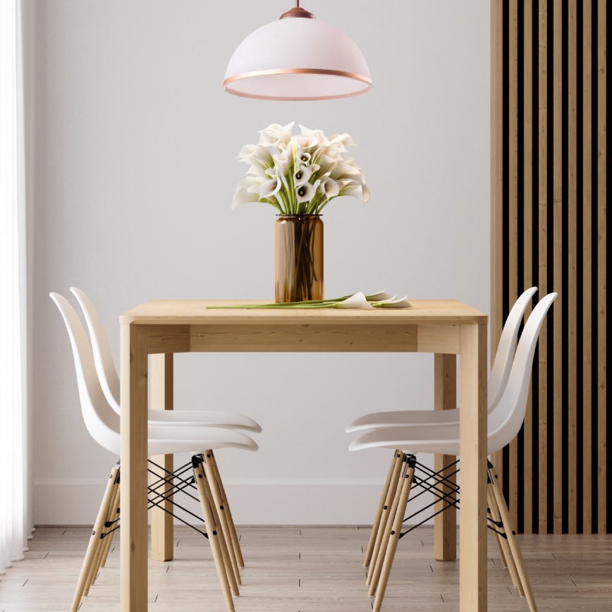 Brilagi - LED-riipuskattokruunu ANTICO 1xE27/60W/230V pronssi patina