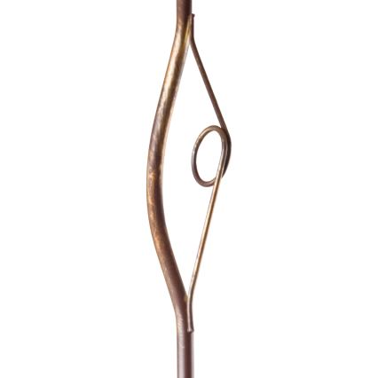 Brilagi - LED-riipuskattokruunu ANTICO 1xE27/60W/230V pronssi patina