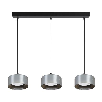 Brilagi - LED Ripustettava valaisin johdolla AURA LUX 3xGX53/30W/230V musta/savunvärinen