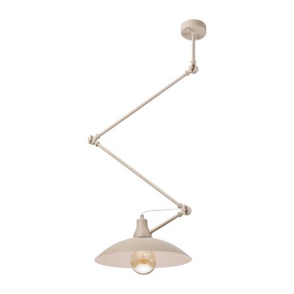 BRILAGI - LED-säädettävä varrellinen kattovalaisin IRONBEAM 1xE27/60W/230V beige