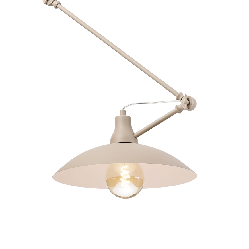 BRILAGI - LED-säädettävä varrellinen kattovalaisin IRONBEAM 1xE27/60W/230V beige