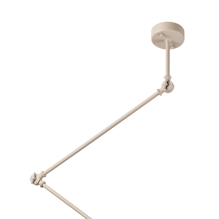 BRILAGI - LED-säädettävä varrellinen kattovalaisin IRONBEAM 1xE27/60W/230V beige