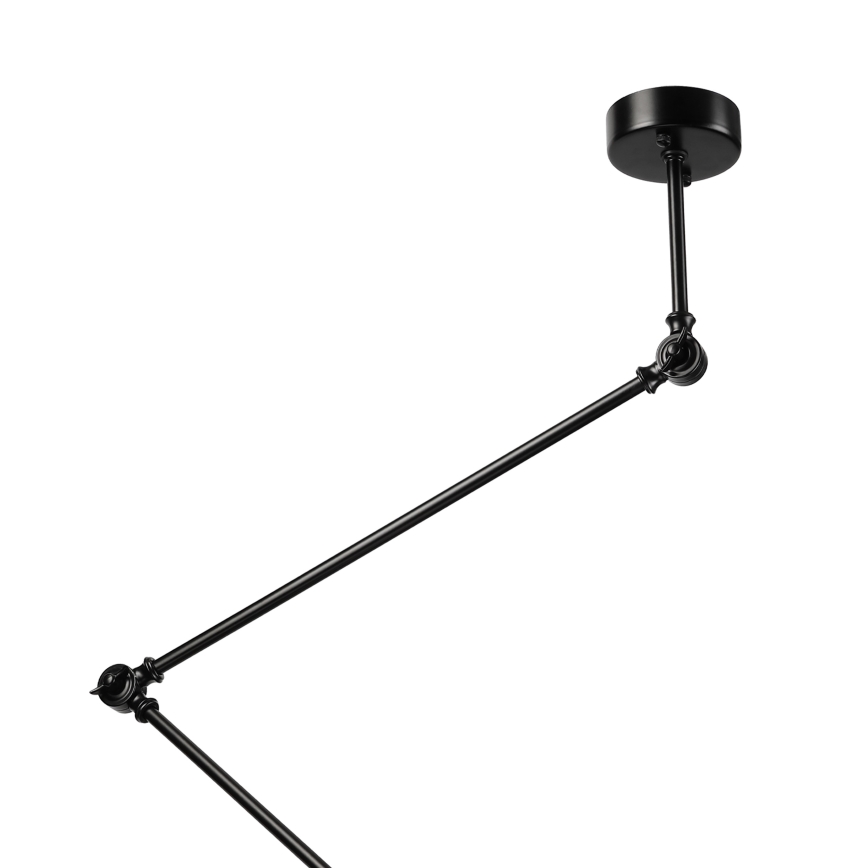 BRILAGI - LED-säädettävä varrellinen kattovalaisin IRONBEAM 1xE27/60W/230V musta