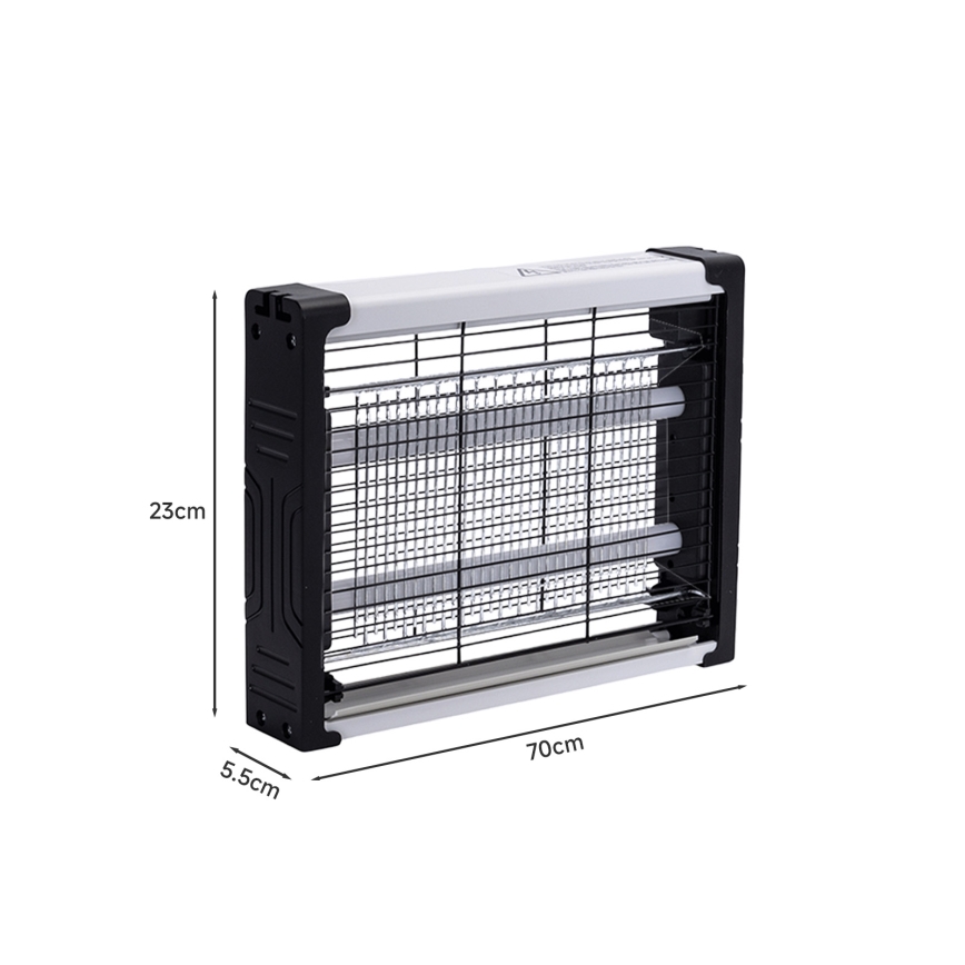 Brilagi - LED-sähköinen UV-hyönteisansa 2xLED/7,5W/230V 90 m2